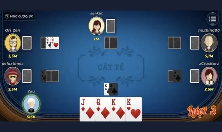 Giao diện chơi Sắc Tê Nhà Cái 988Bet