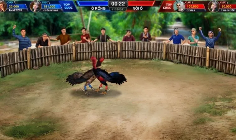 Trận đấu Đá Gà 3D Tại 988Bet hấp dẫn