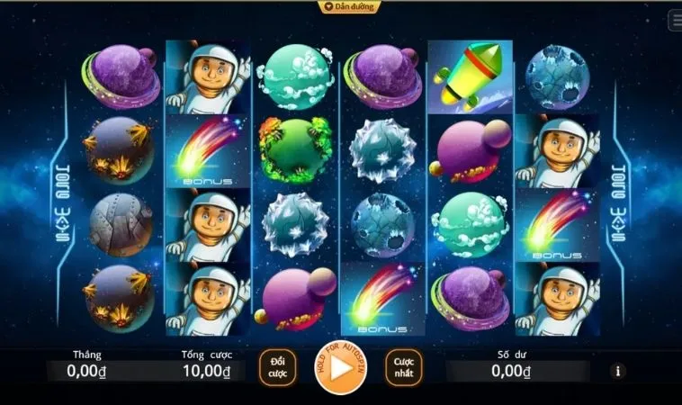 Giao diện chơi Nổ Hũ Vũ Trụ Tại 988Bet 